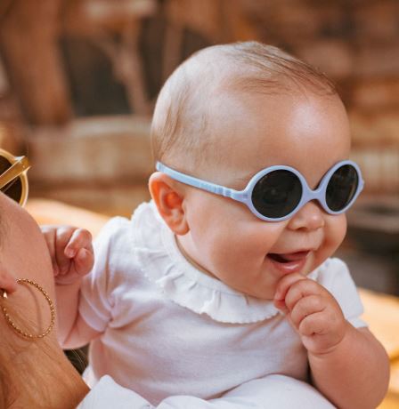 Kietla - Solbriller til baby uknekkelige "DIABOLA" Sunlightblue