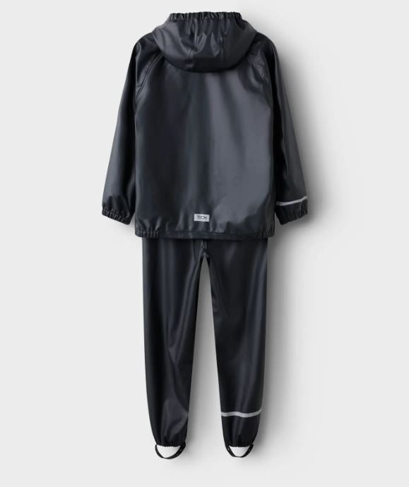 Name it - Regntøy sett "DRY RAIN" Black